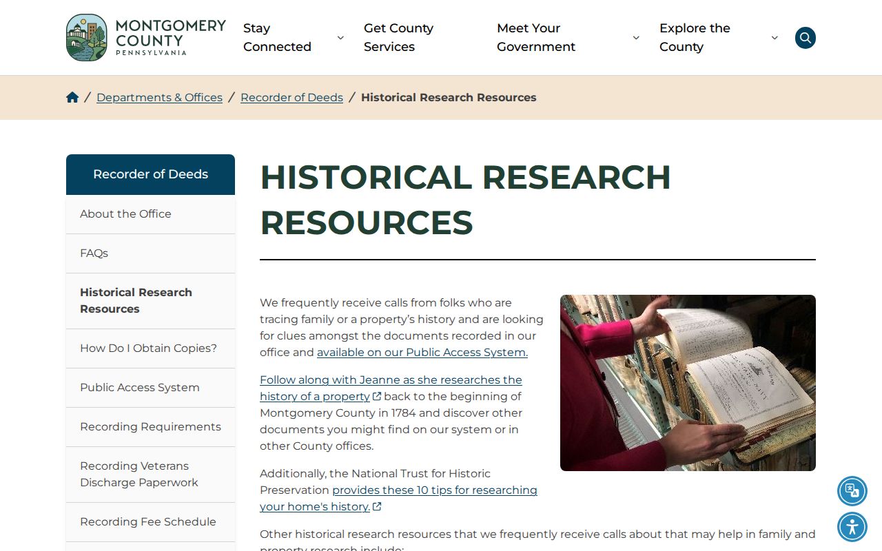 Limerick Township past residents Montgomery County house history resource